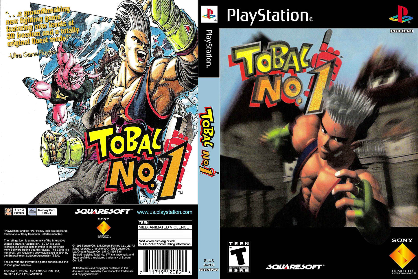 Tobal No. 1 Cover Art - WOI Solutions