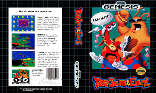 ToeJam and Earl Cover Art - WOI Solutions