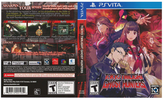 Tokyo Twilight Ghost Hunters Cover Art - WOI Solutions