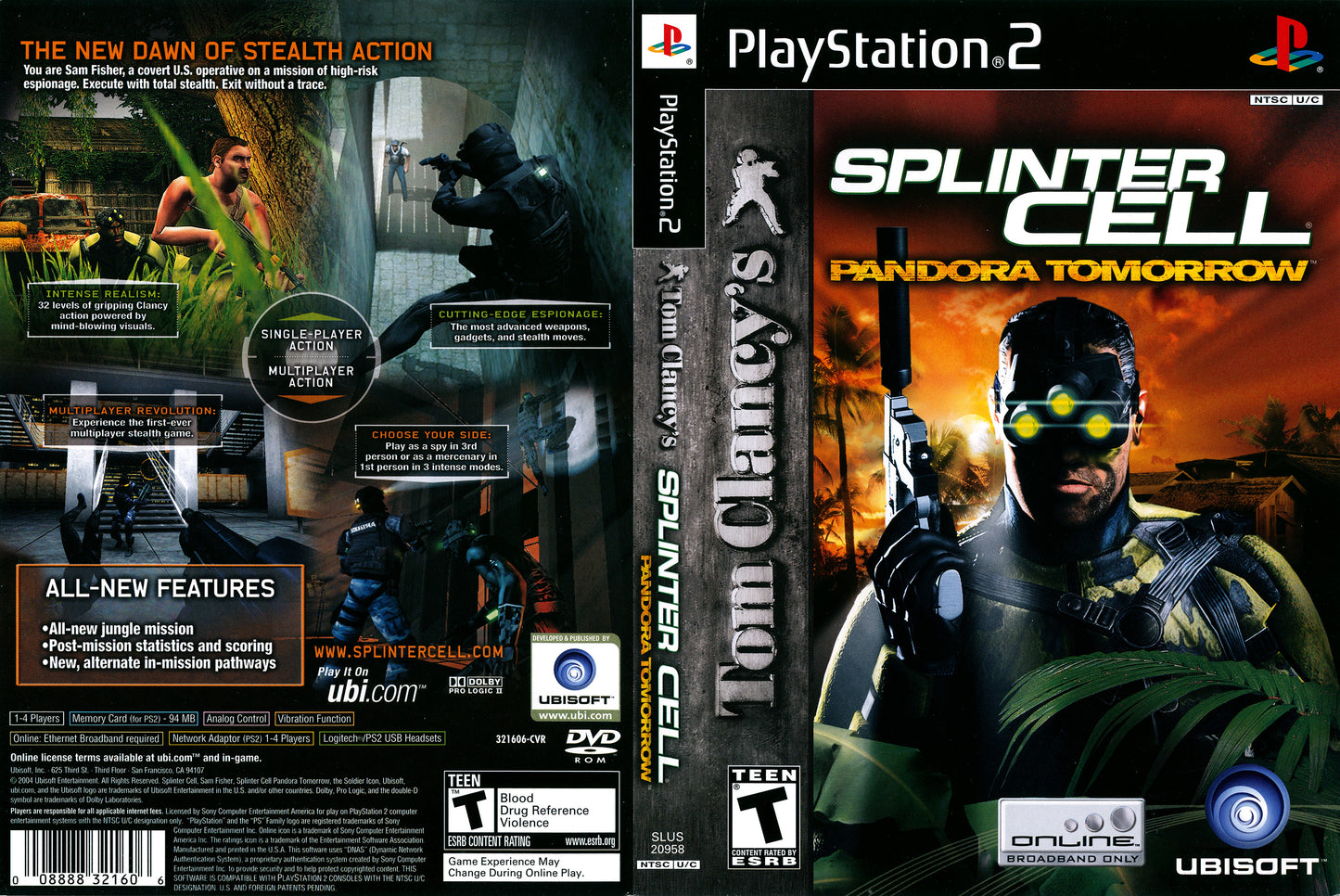 Tom Clancy's Splinter Cell Pandora Tomorrow