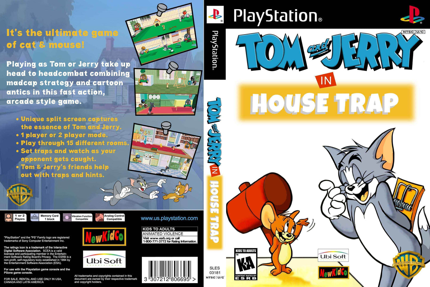Tom and Jerry House Trap Cover Art - WOI Solutions