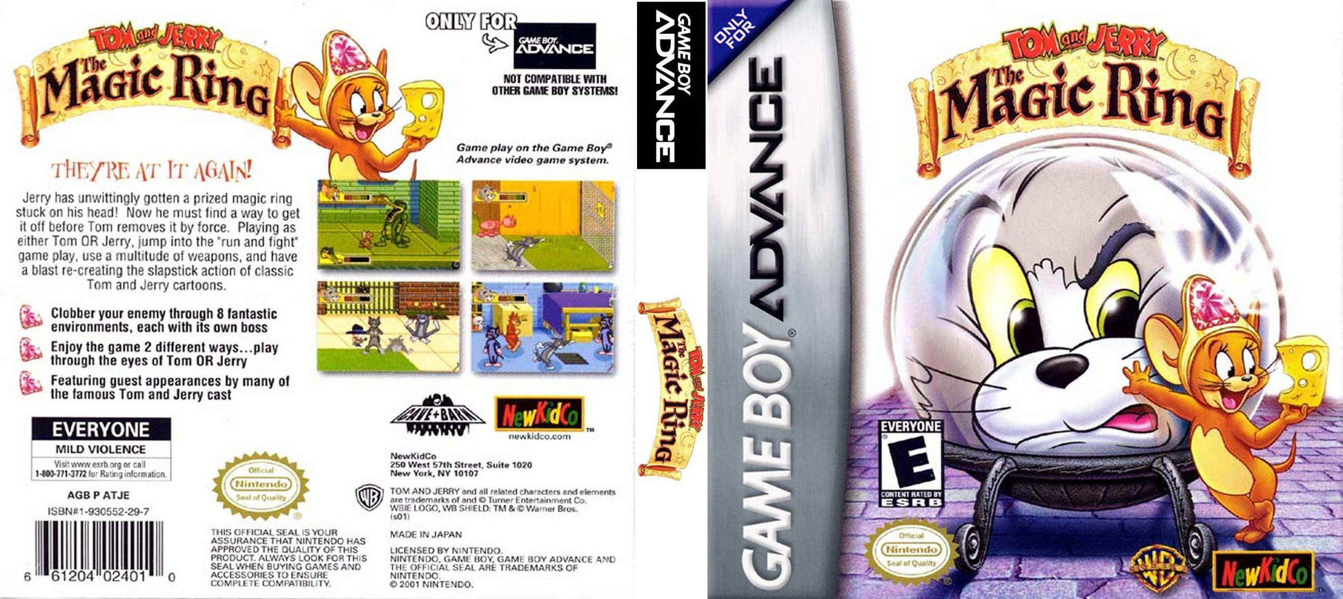 Tom and Jerry The Magic Ring Cover Art - WOI Solutions