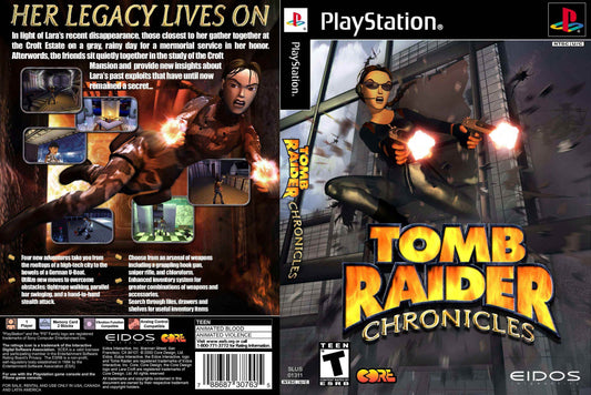 Tomb Raider Chronicles Cover Art - WOI Solutions