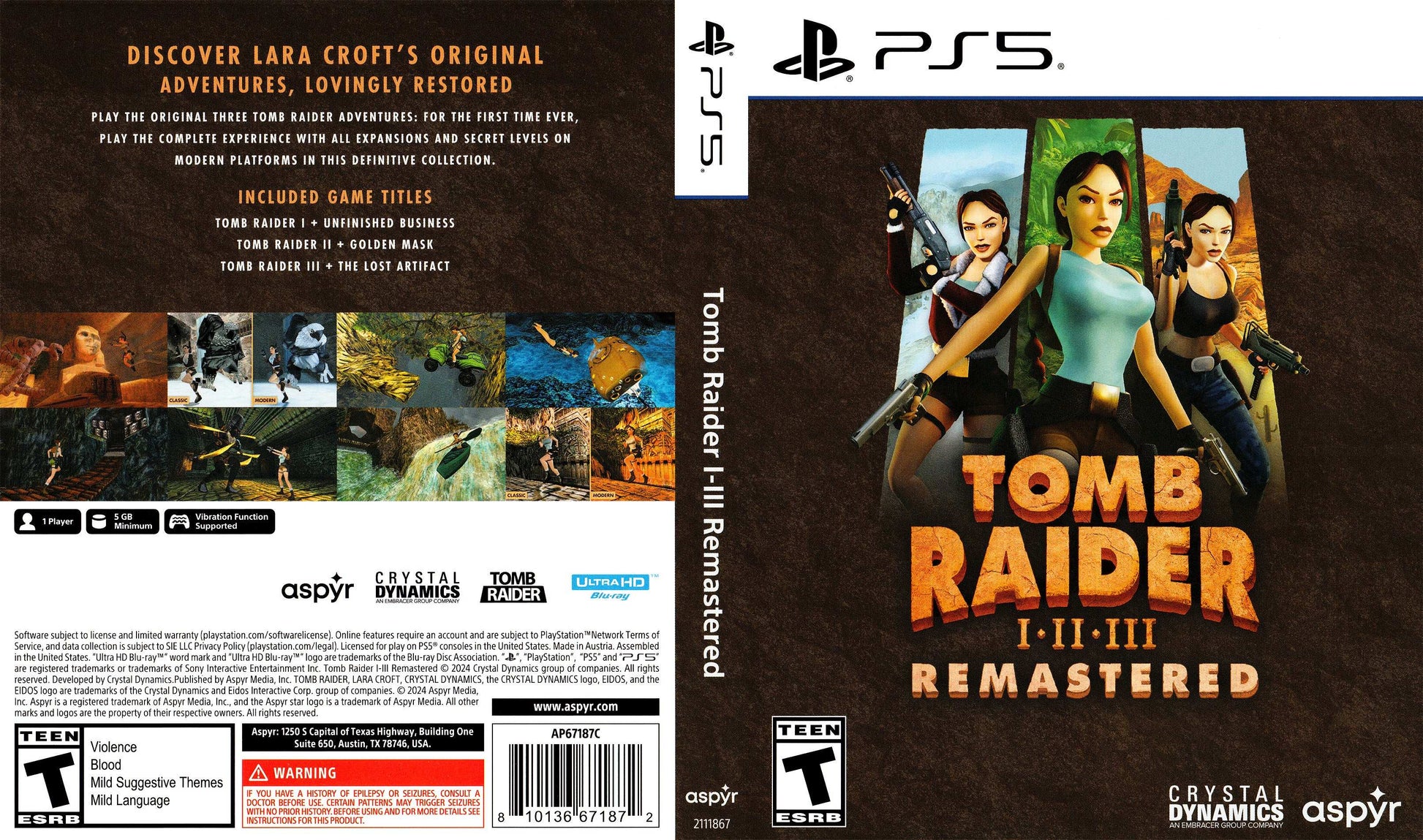 Tomb Raider I-II-II Remastered