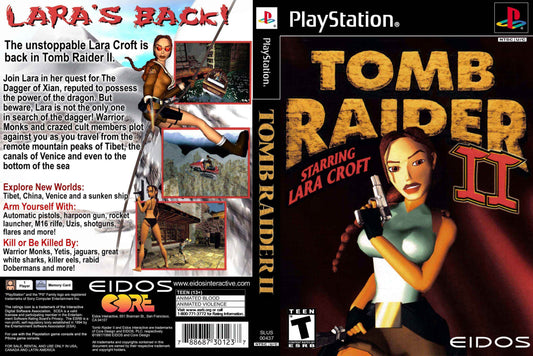 Tomb Raider II Cover Art - WOI Solutions