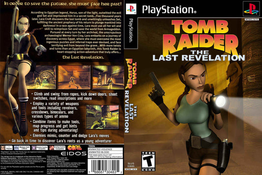 Tomb Raider The Last Revelation Cover Art - WOI Solutions