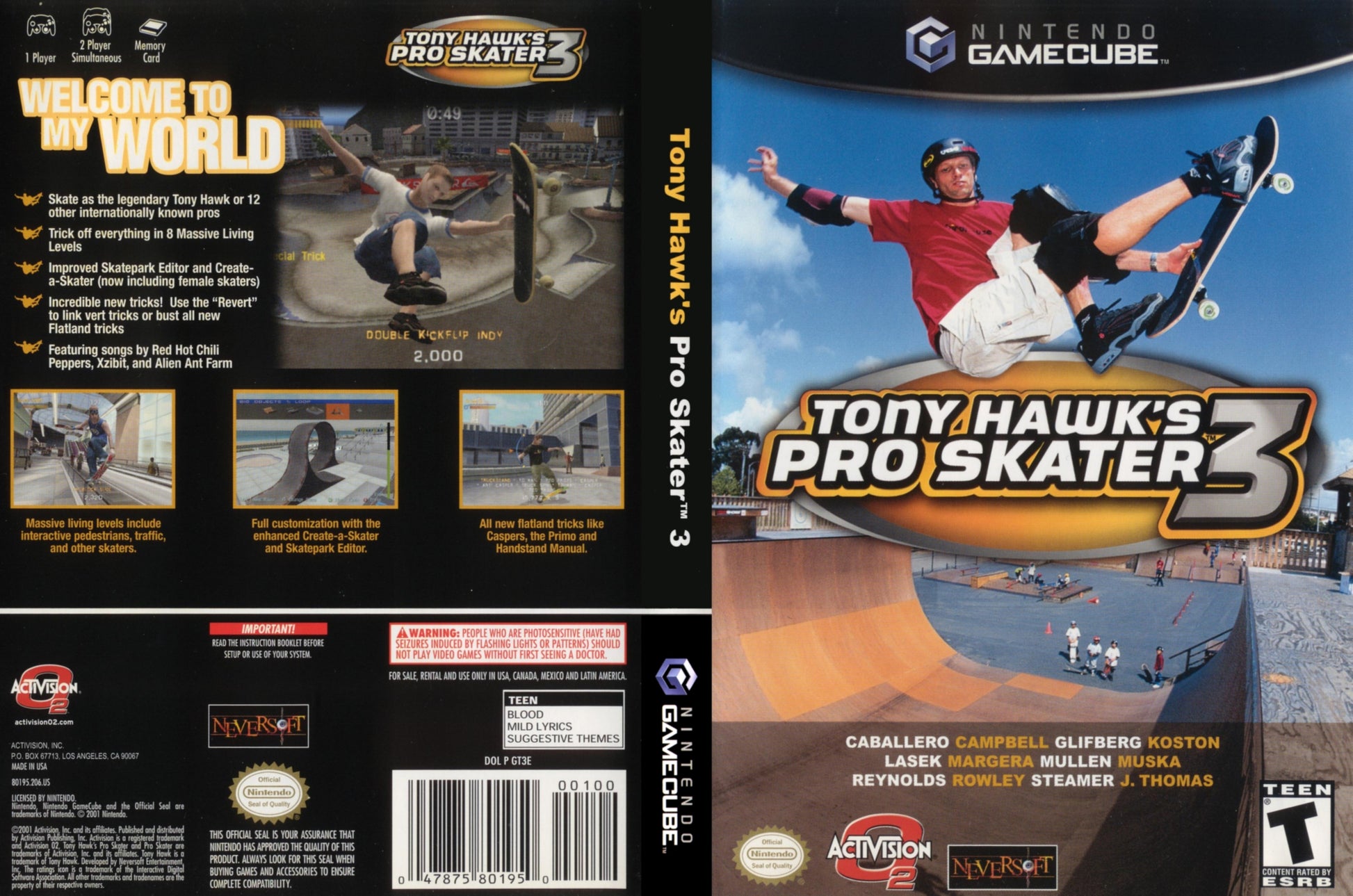 Tony Hawk's Pro Skater 3