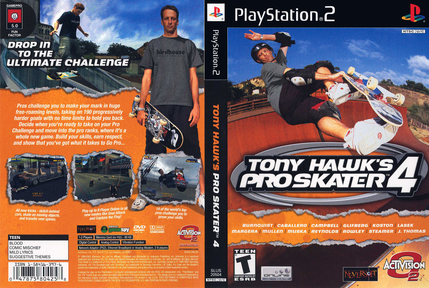 Tony Hawk's Pro Skater 4