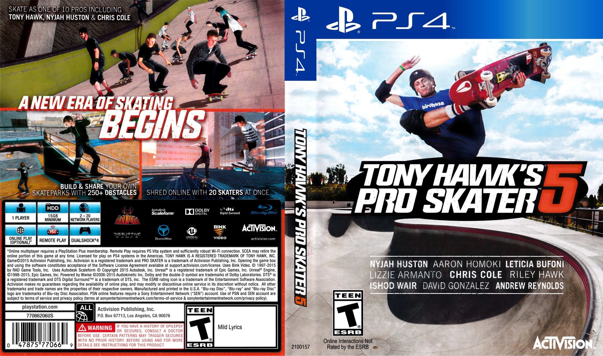 Tony Hawk's Pro Skater 5