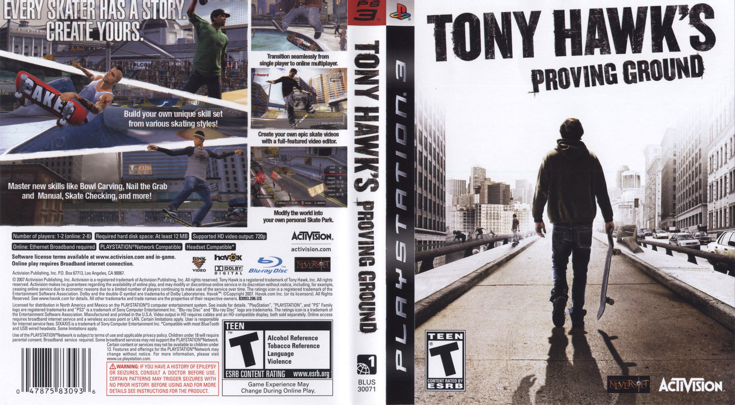 Tony Hawk's Proving Ground