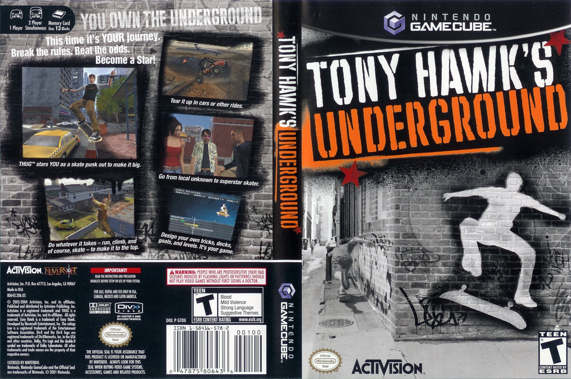 Tony Hawk's Underground