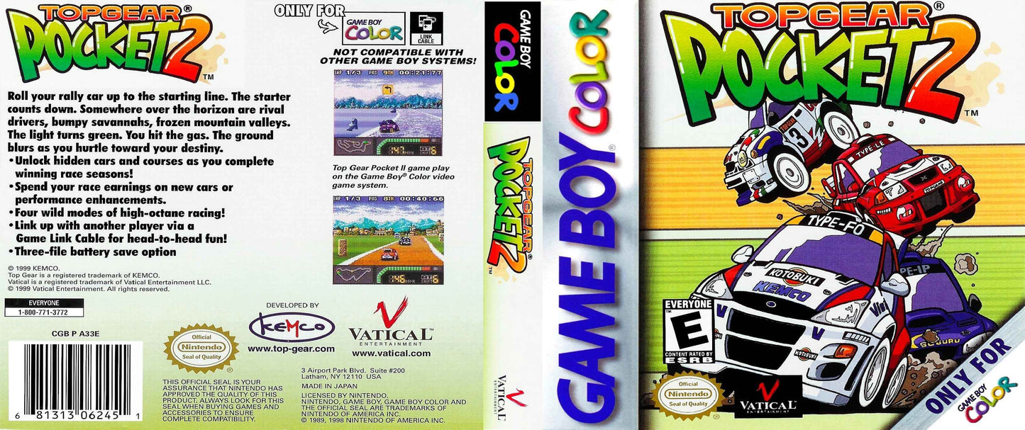 Top Gear Pocket 2 Cover Art - WOI Solutions