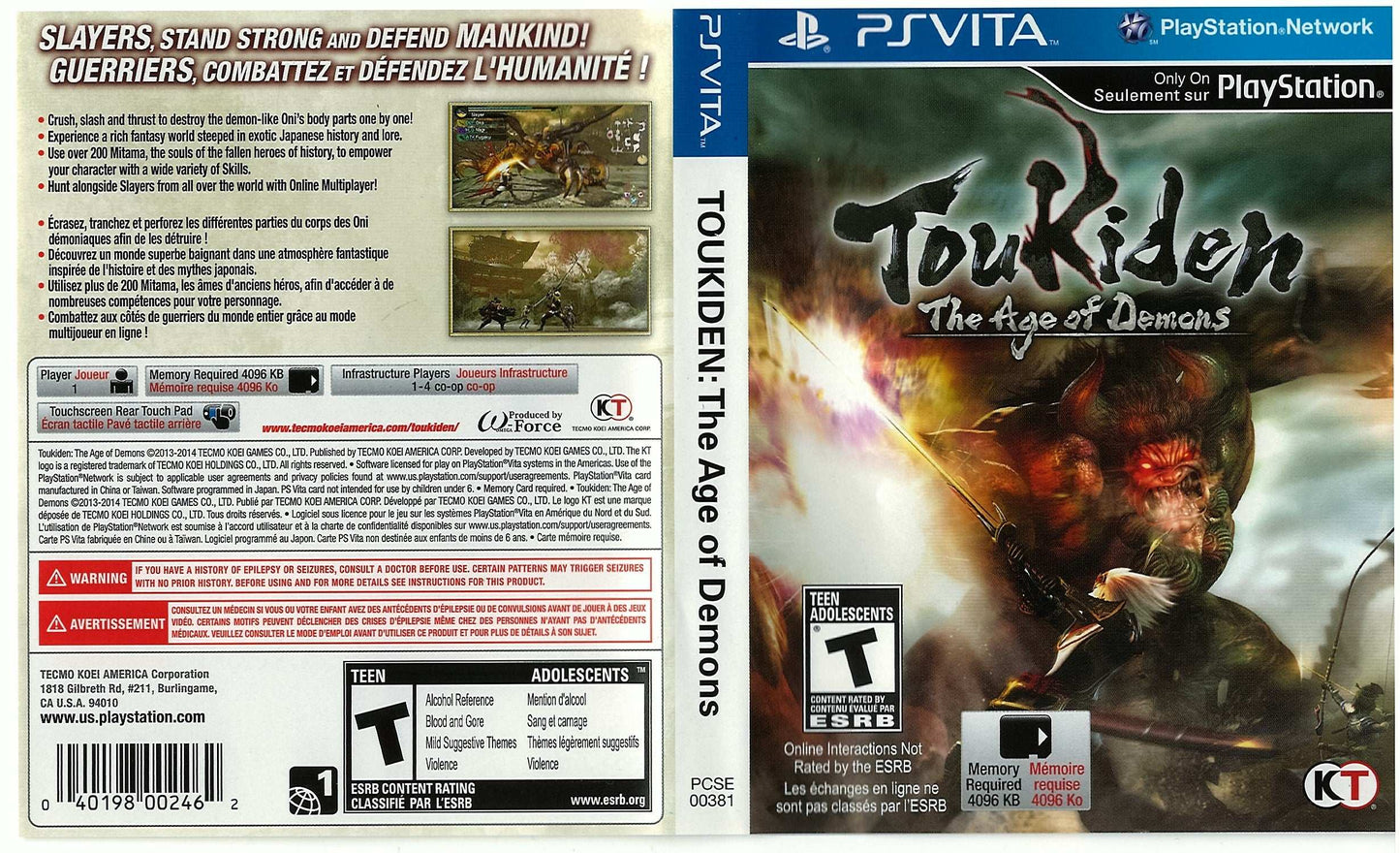 Toukiden The Age of Demons