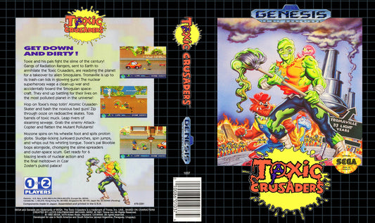 Toxic Crusaders Cover Art - WOI Solutions