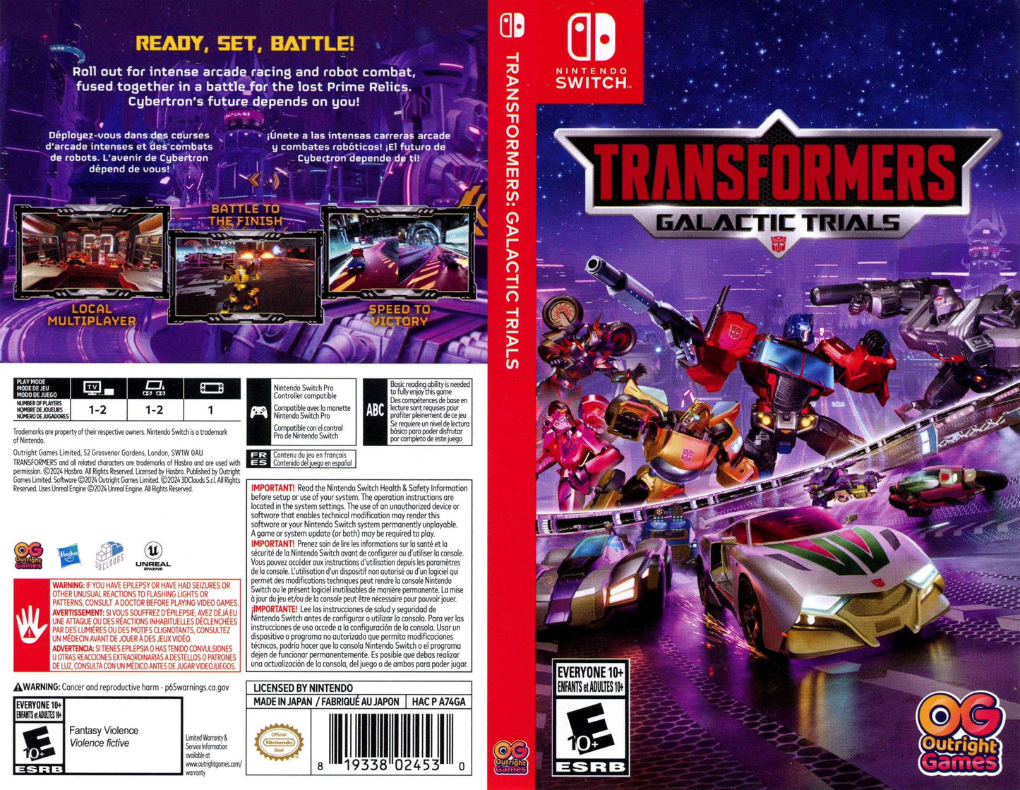 Transformers Galactic Trials