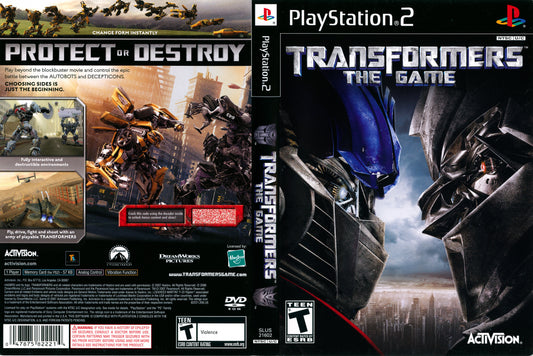 Transformers The Game