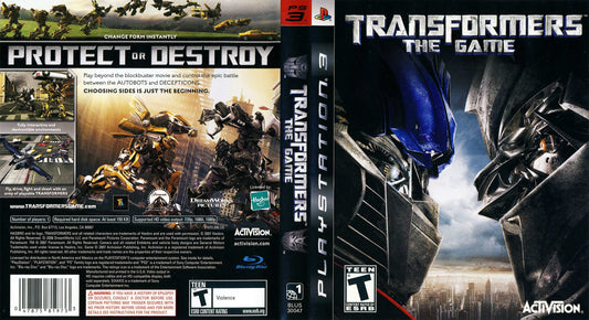 Transformers the Game