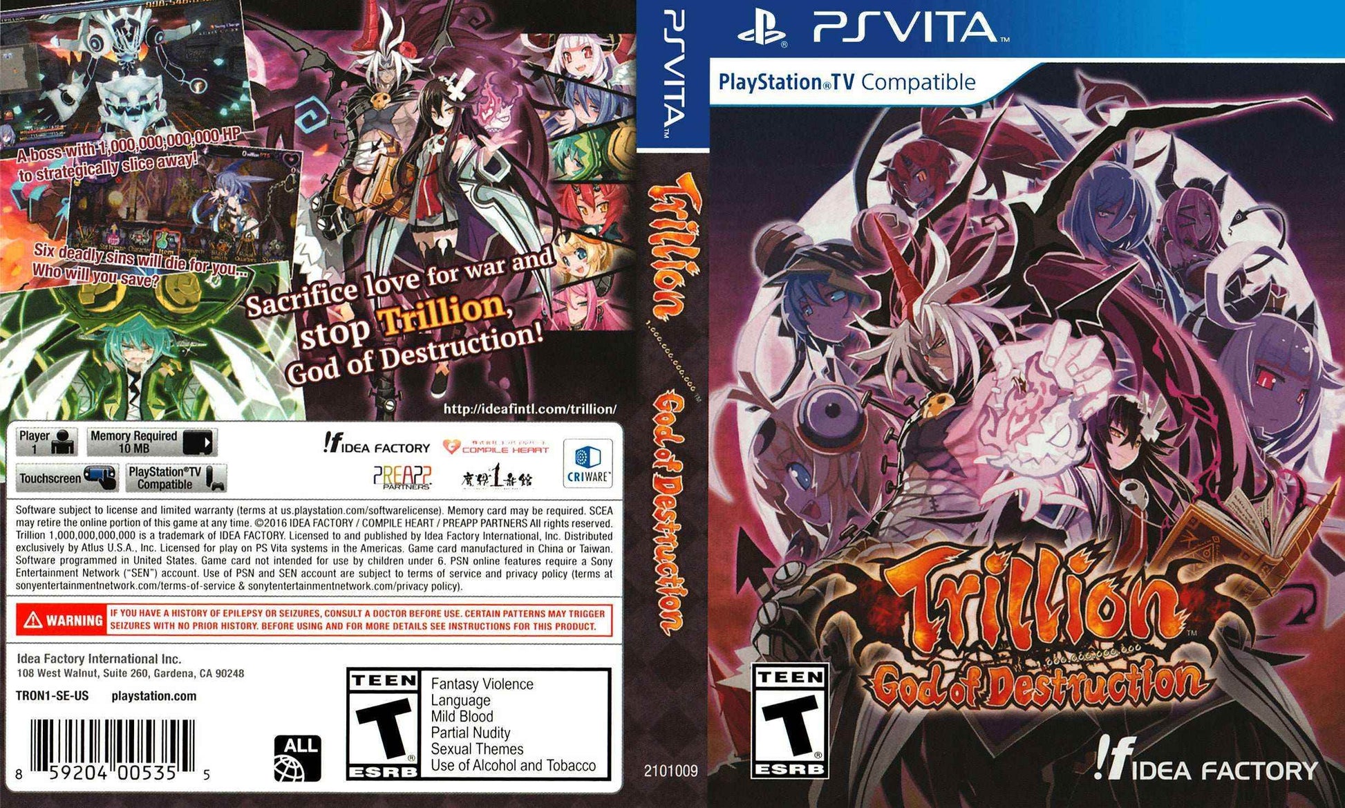 Trillion God of Destruction Cover Art - WOI Solutions