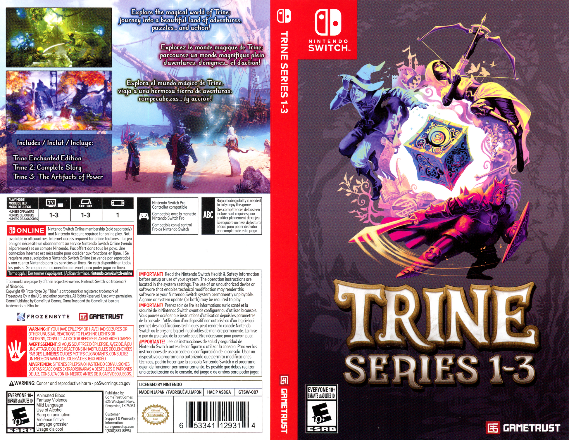 Trine Series 1-3