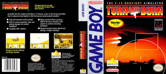 Turn And Burn The F-14 Dogfight Simulator Cover Art - WOI Solutions