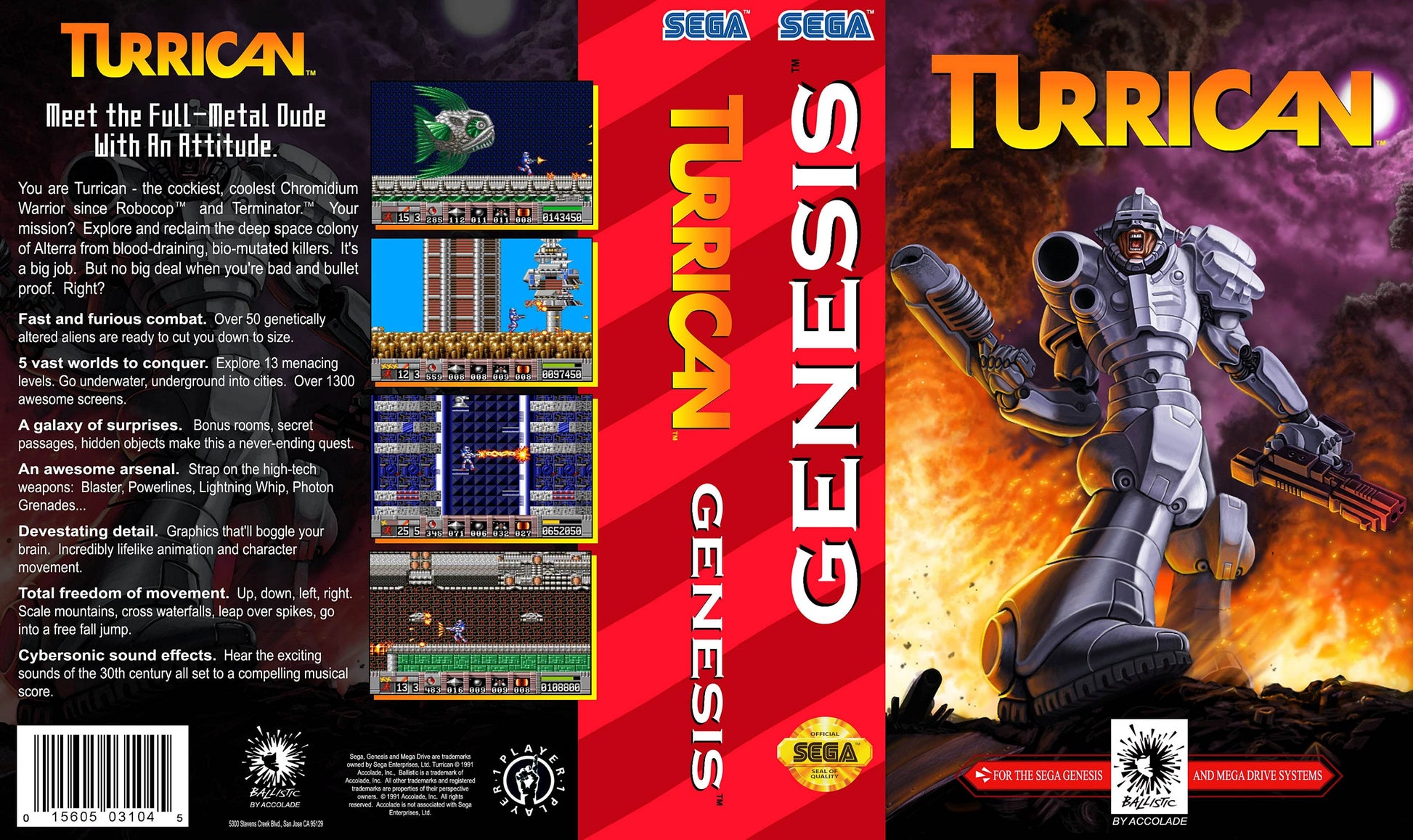 Turrican Cover Art - WOI Solutions