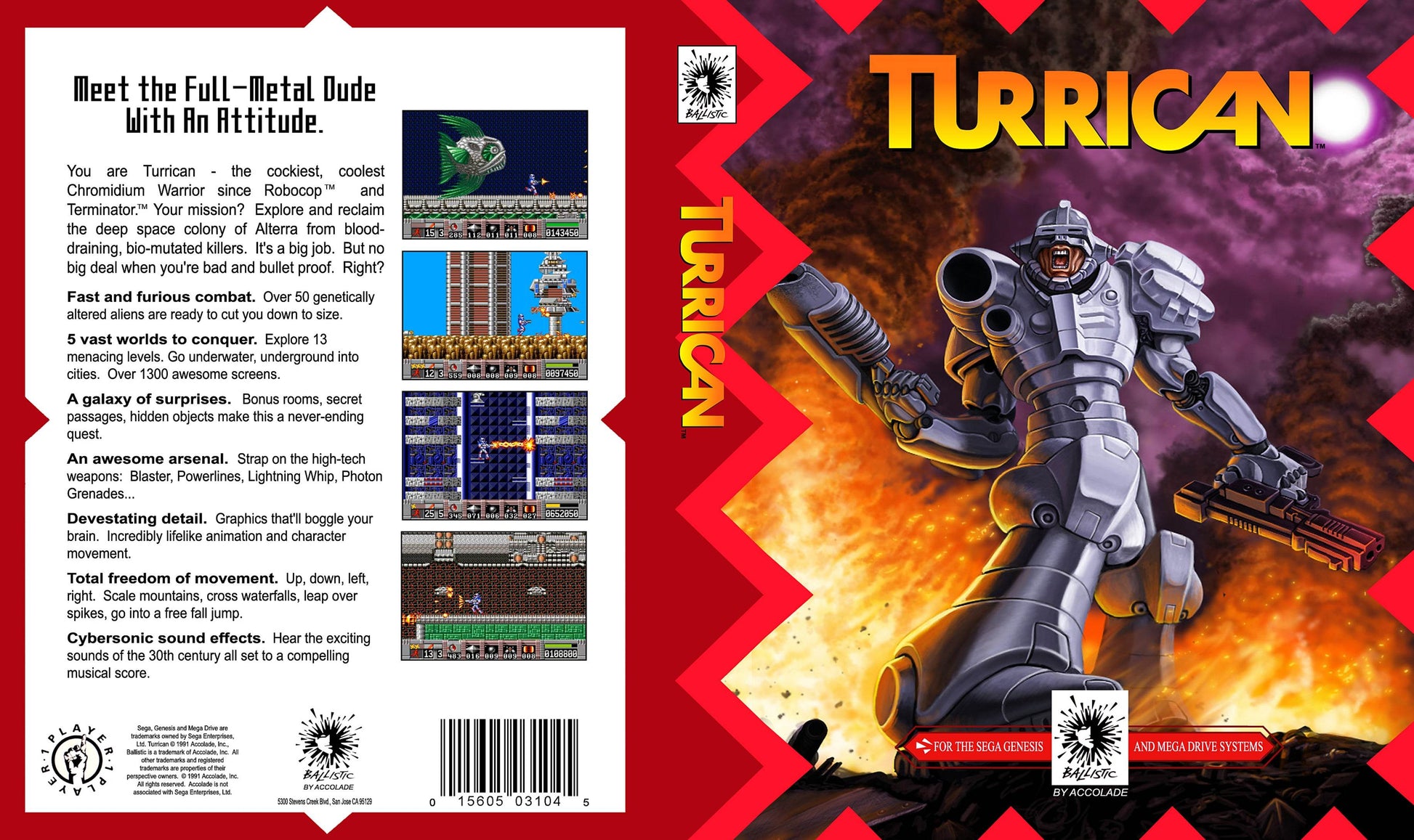 Turrican Cover Art - WOI Solutions