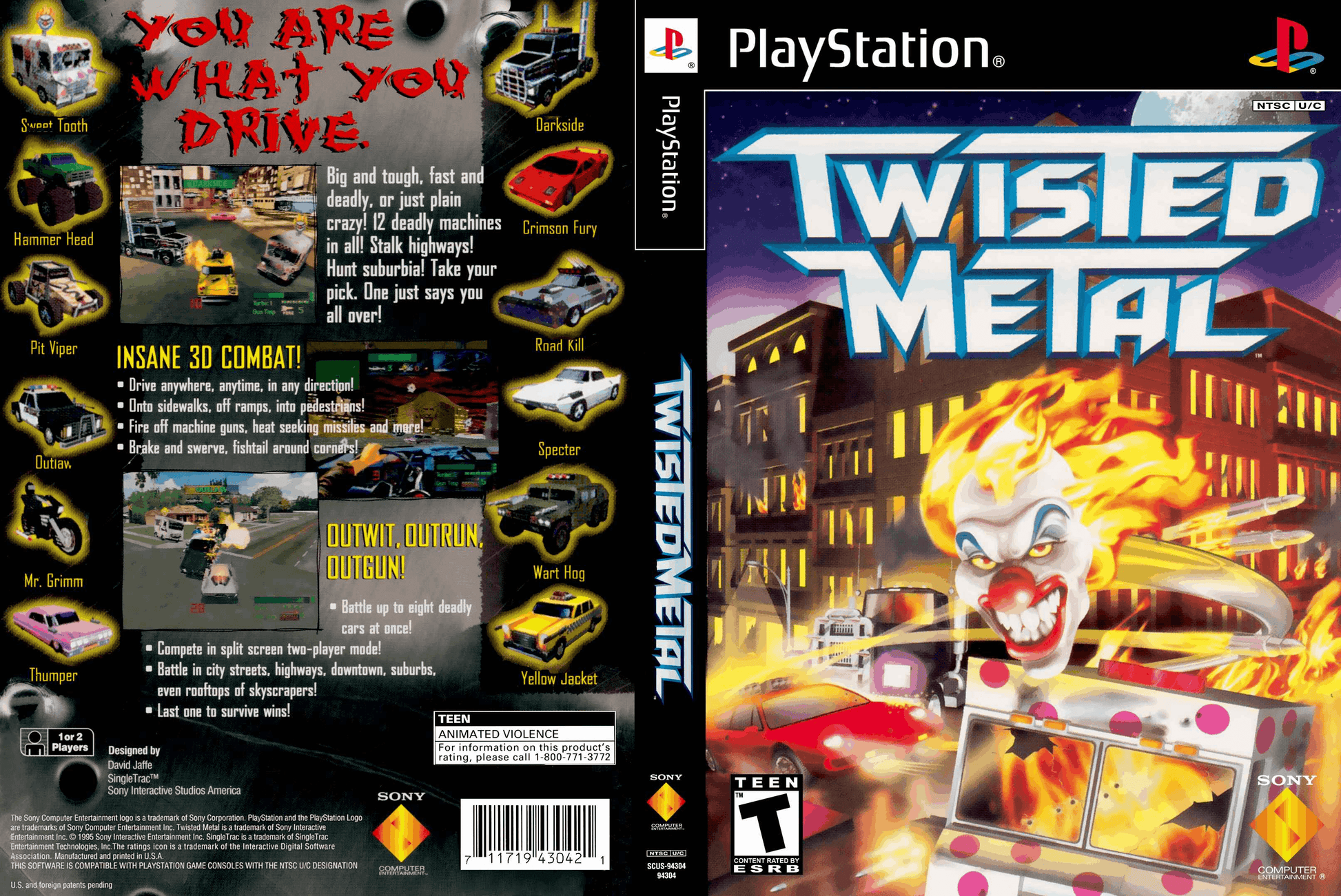 Twisted Metal Cover Art - WOI Solutions