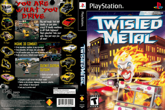 Twisted Metal Cover Art - WOI Solutions