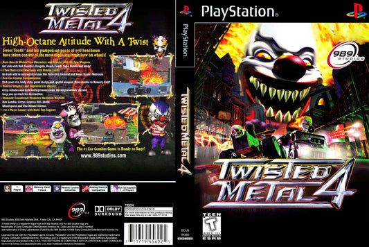 Twisted Metal 4 Cover Art - WOI Solutions