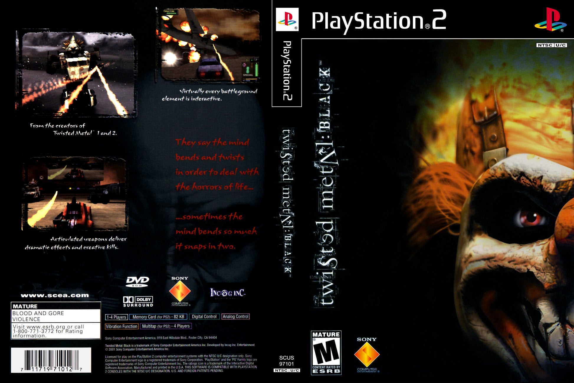 Twisted Metal Black