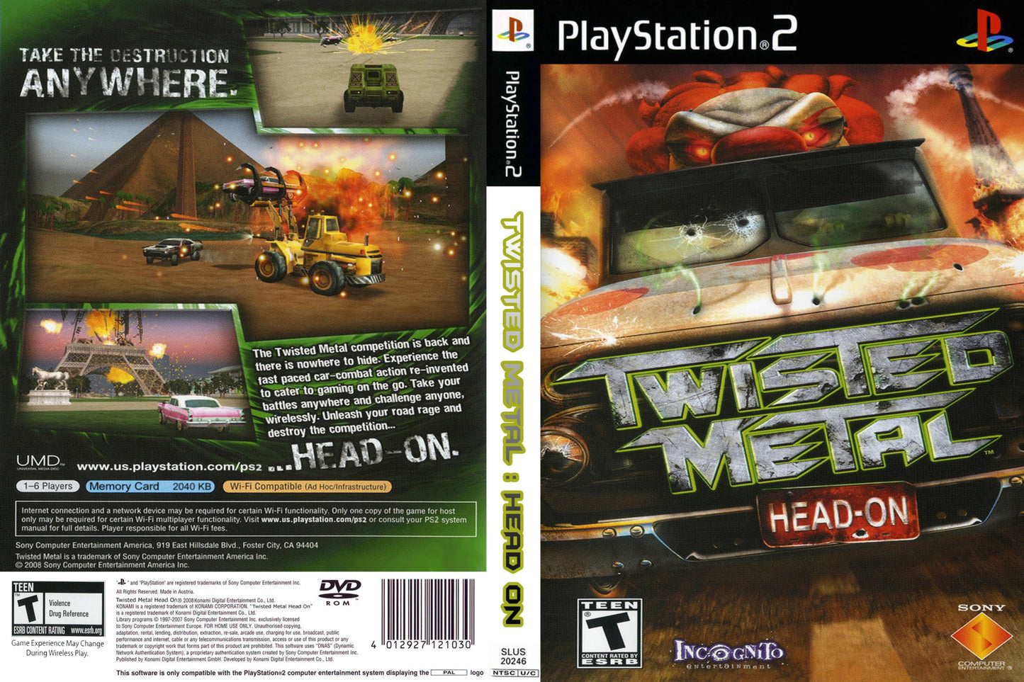 Twisted Metal Head-On