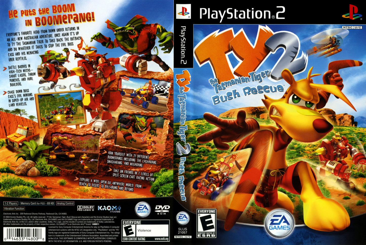 Ty The Tasmanian Tiger 2 Bush Rescue