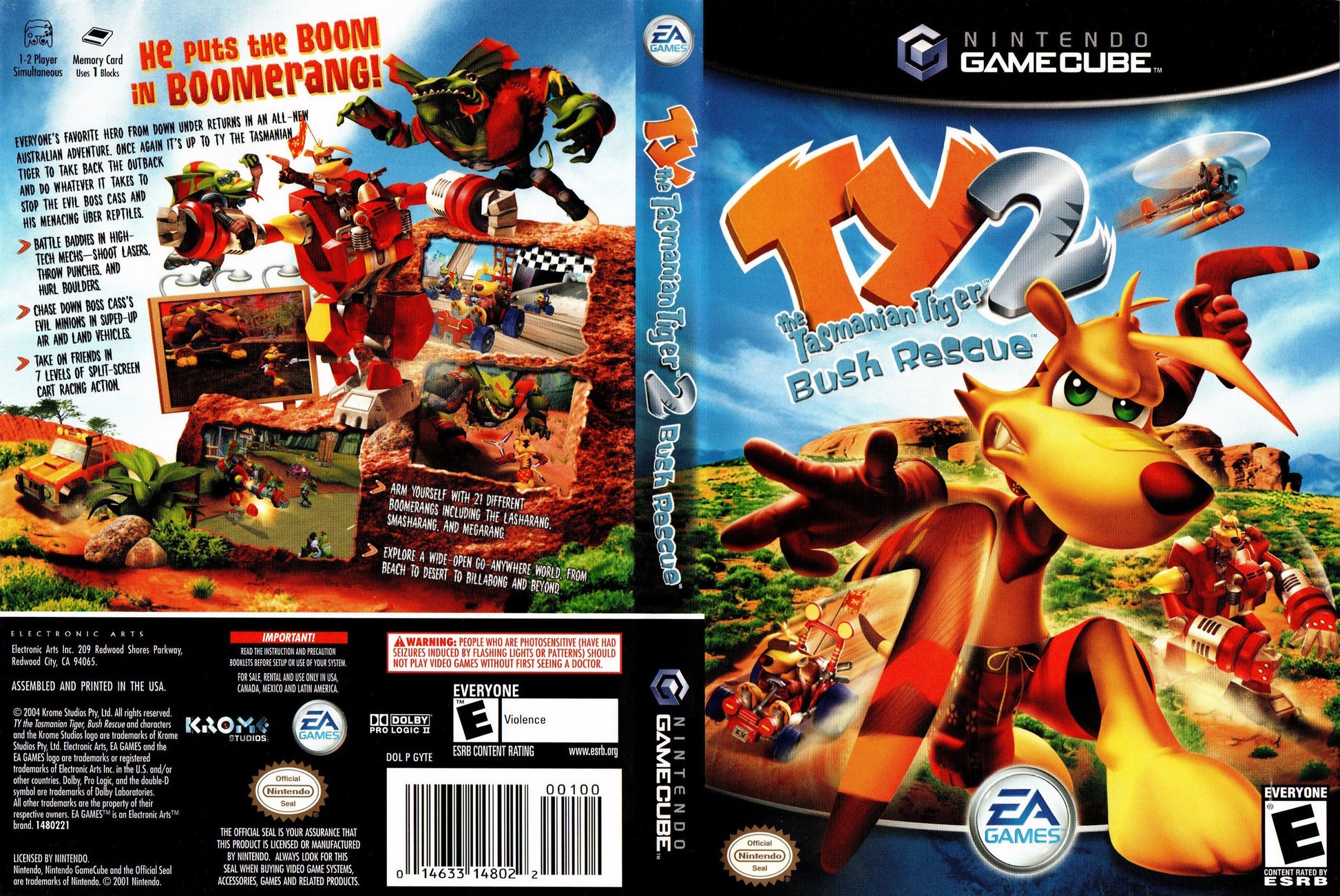 Ty the Tasmanian Tiger 2 Bush Rescue