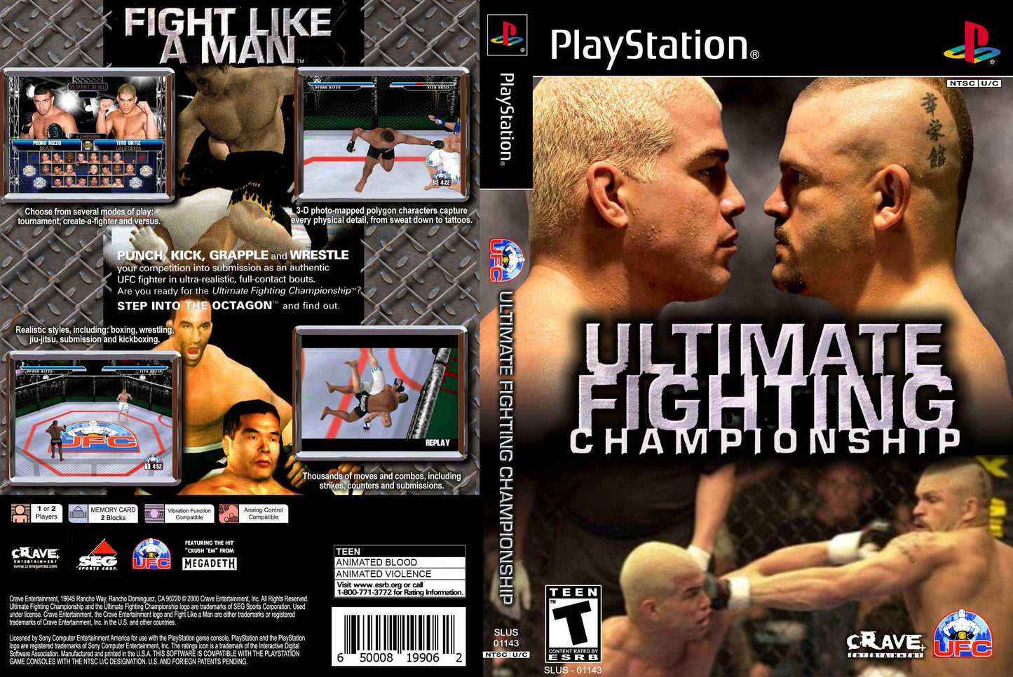 Ultimate Fighting Championship Cover Art - WOI Solutions