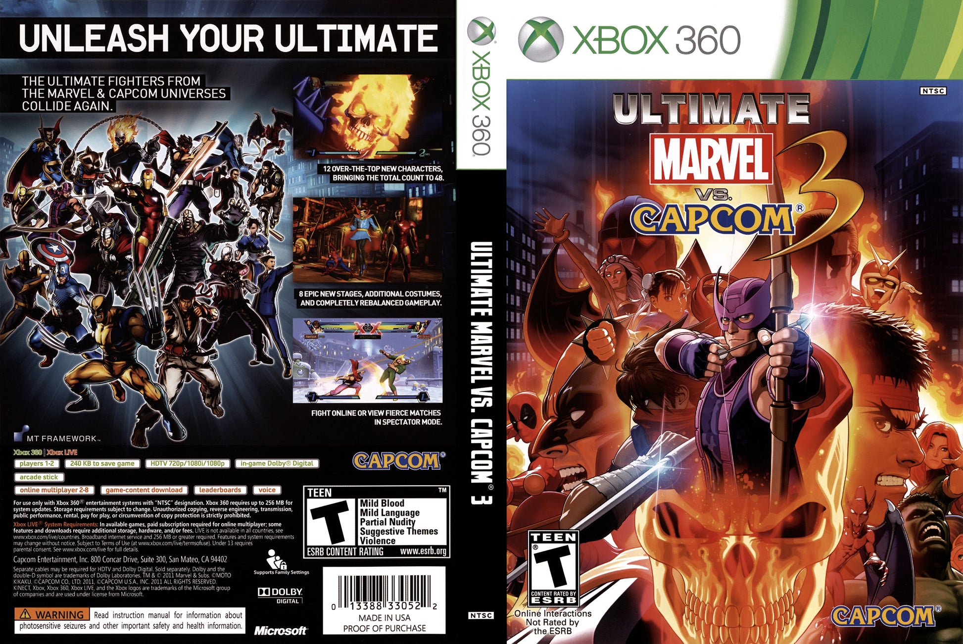 Ultimate Marvel vs. Capcom 3