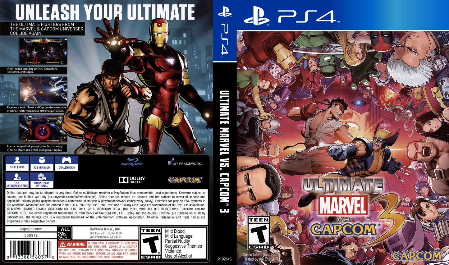 Ultimate Marvel vs. Capcom 3