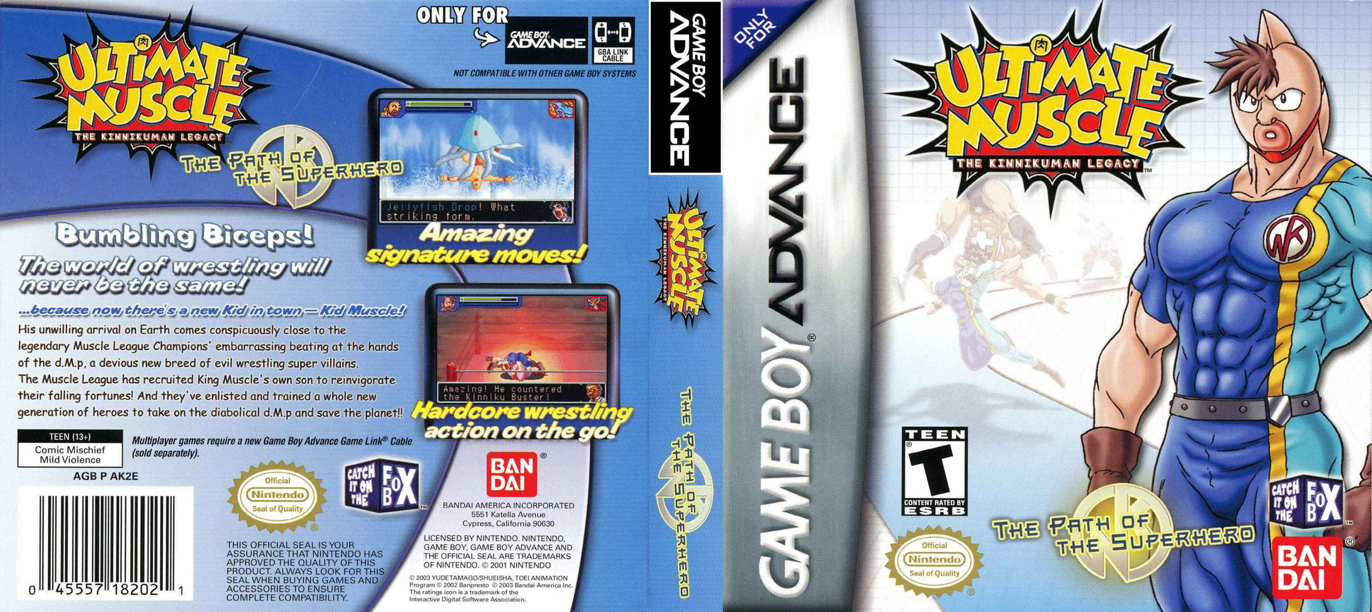 Ultimate Muscle Path of the Superhero Cover Art - WOI Solutions