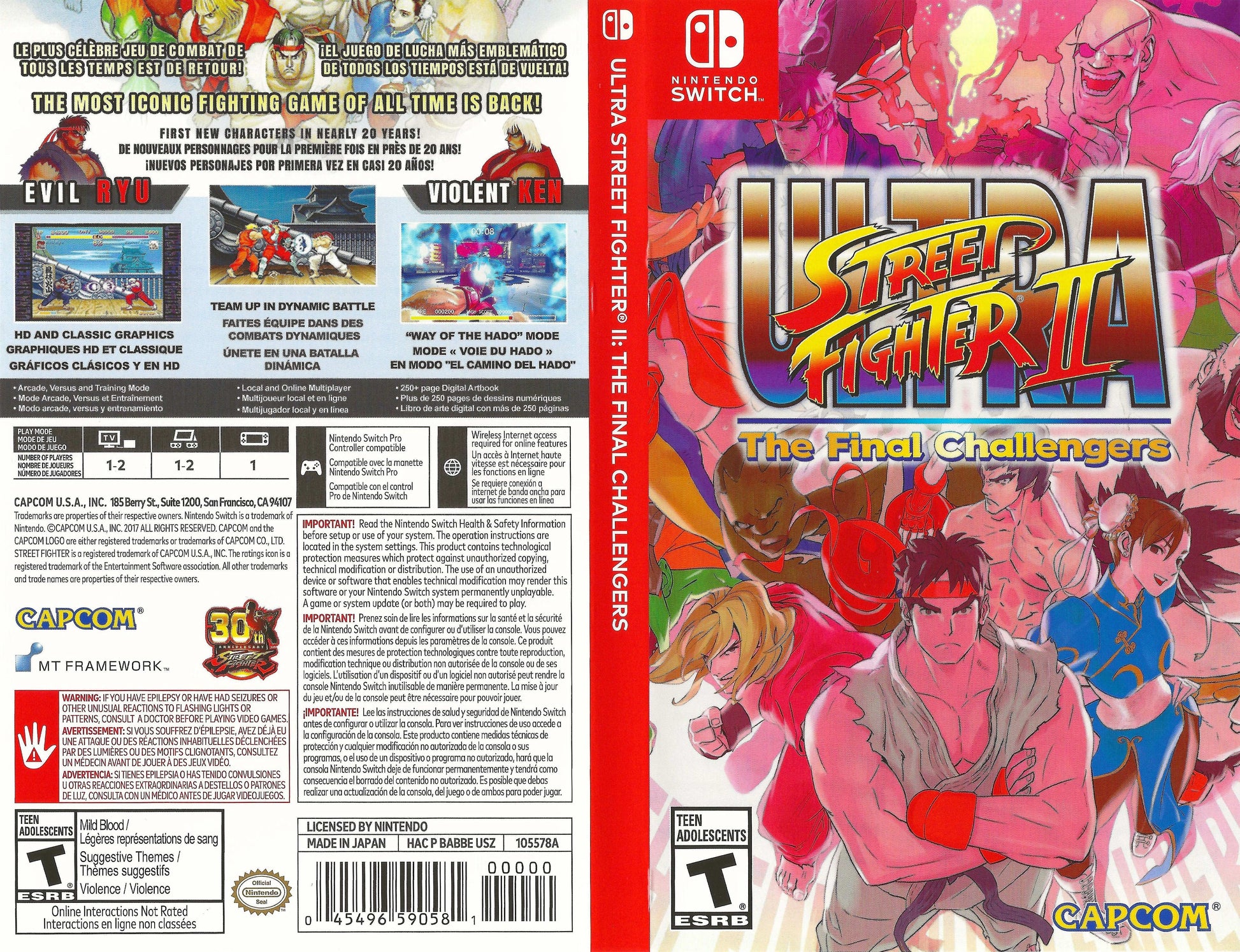 Ultra Street Fighter II The Final Challengers