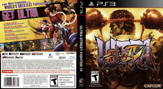 Ultra Street Fighter IV Cover Art - WOI Solutions
