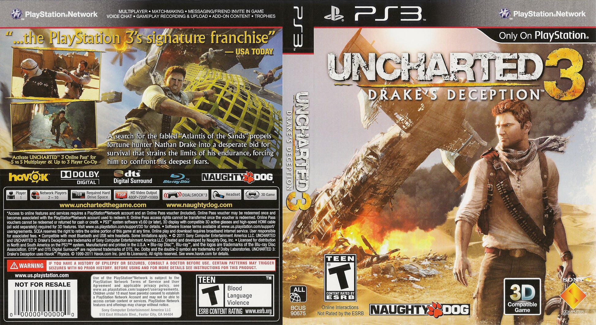 Uncharted 3 Drake's Deception