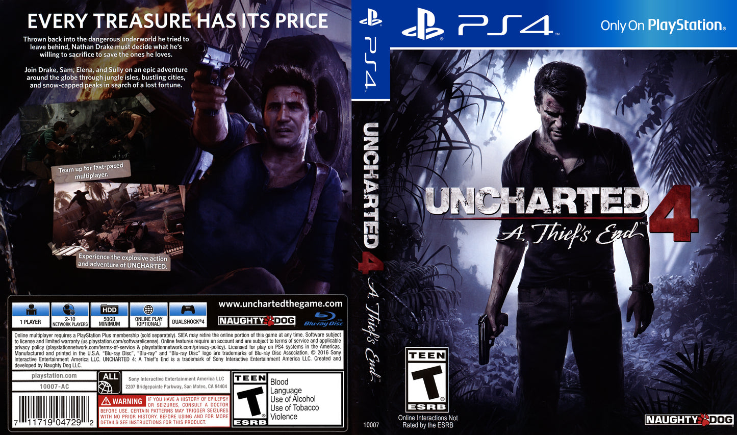 Uncharted 4 A Thief's End