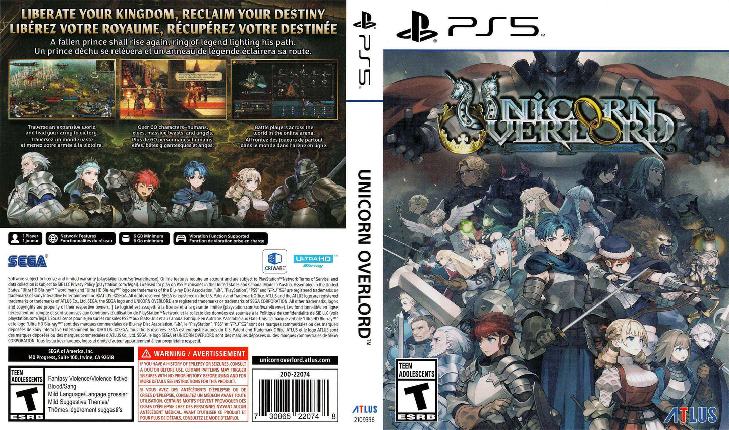 Unicorn Overlord Cover Art - WOI Solutions