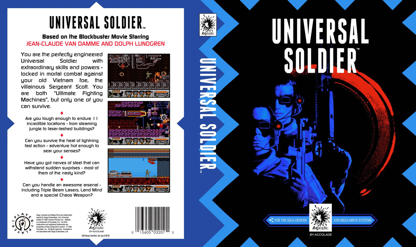Universal Soldier Cover Art - WOI Solutions