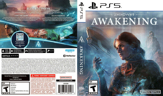 Unknown 9 Awakening Cover Art - WOI Solutions