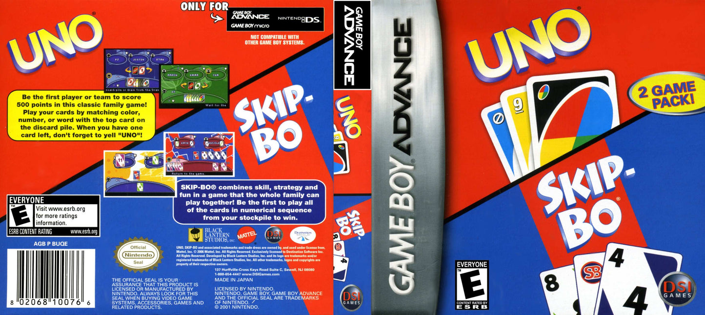 Uno Skip-Bo