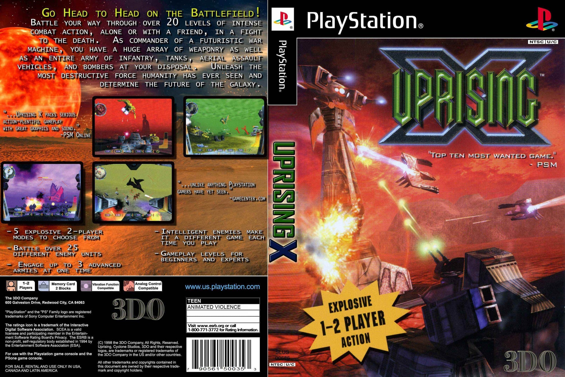 Uprising X Cover Art - WOI Solutions