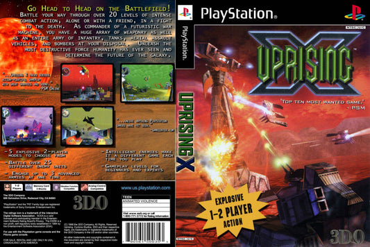 Uprising X Cover Art - WOI Solutions