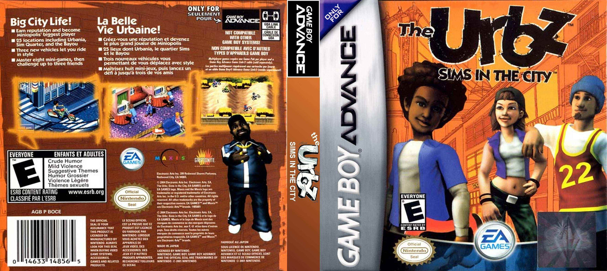 Urbz Sims in the City Cover Art - WOI Solutions