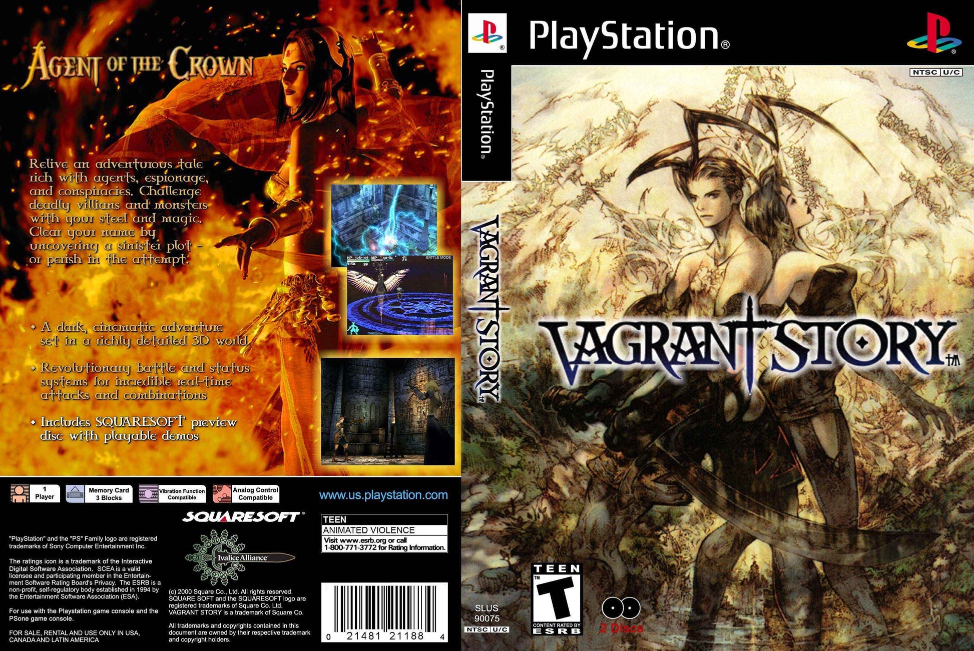 Vagrant Story Cover Art - WOI Solutions