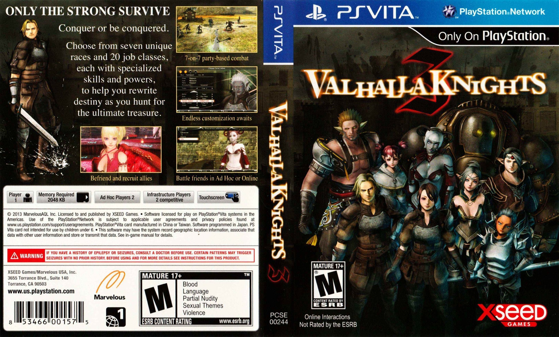 Valhalla Knights 3 Cover Art - WOI Solutions